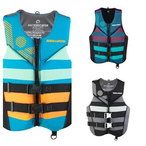 Sea-Doo Freedom PFD Life Vest Jacket Preserver Adult Womens USCG Approved - Picture 1 of 14