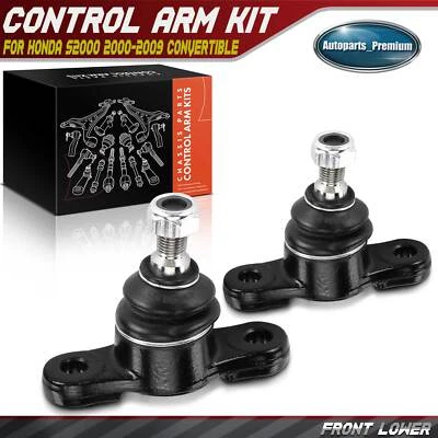 2x Kit de rótula lateral inferior delantera para Honda S2000 2000-2009 convertible 2 puertas Foto 1 de 4