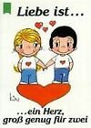 Liebe ist . . . ein Herz groß genug für zwei von Grove, Kim | Buch | Zustand gut