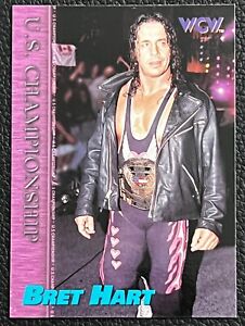 1998 Topps Bret "The Hitman" Hart #70 WCW/nWo Pro wrestling card