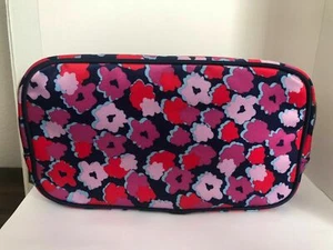 Estee Lauder Cosmetics & Toiletries Travel Bag Floral Print Makeup Case Pouch - Picture 1 of 4