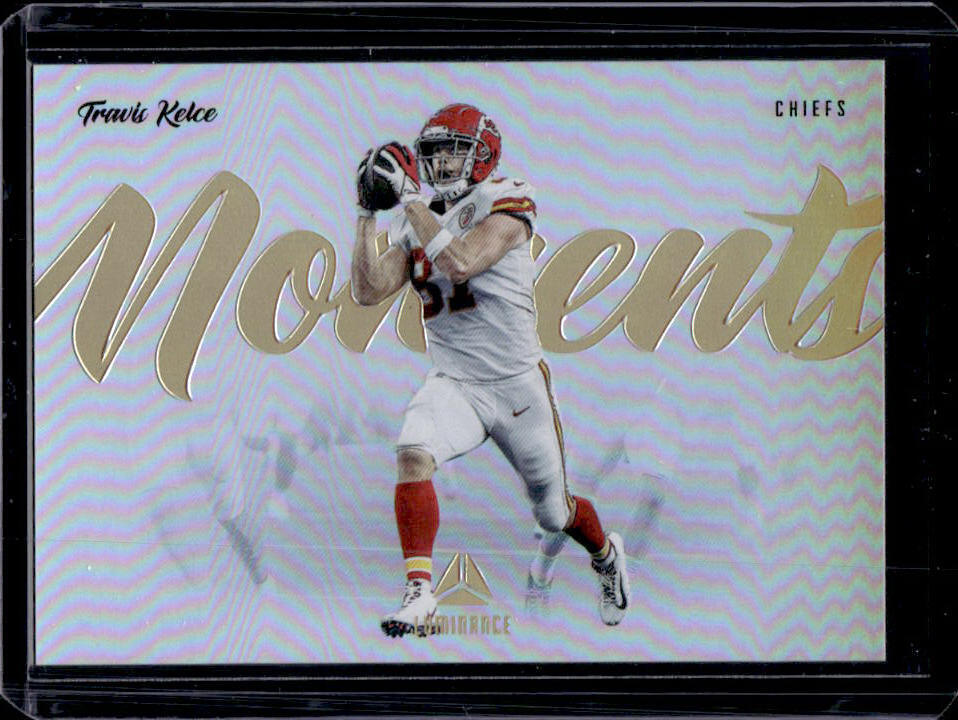 2022 Panini Luminance Travis Kelce Moments SSP #MM-TKE Chiefs