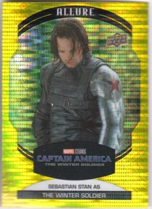 2023 Marvel Allure 28 Sebastian Stan The Winter Soldier Yellow Taxi ParallelCard - Picture 1 of 1