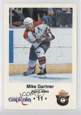 1988-89 Washington Capitals Smokey the Bear Mike Gartner #5 HOF