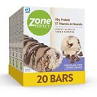 ZonePerfect Protein Bars Chocolate Chip Cookie Dough 10g of Protein Nutrition...