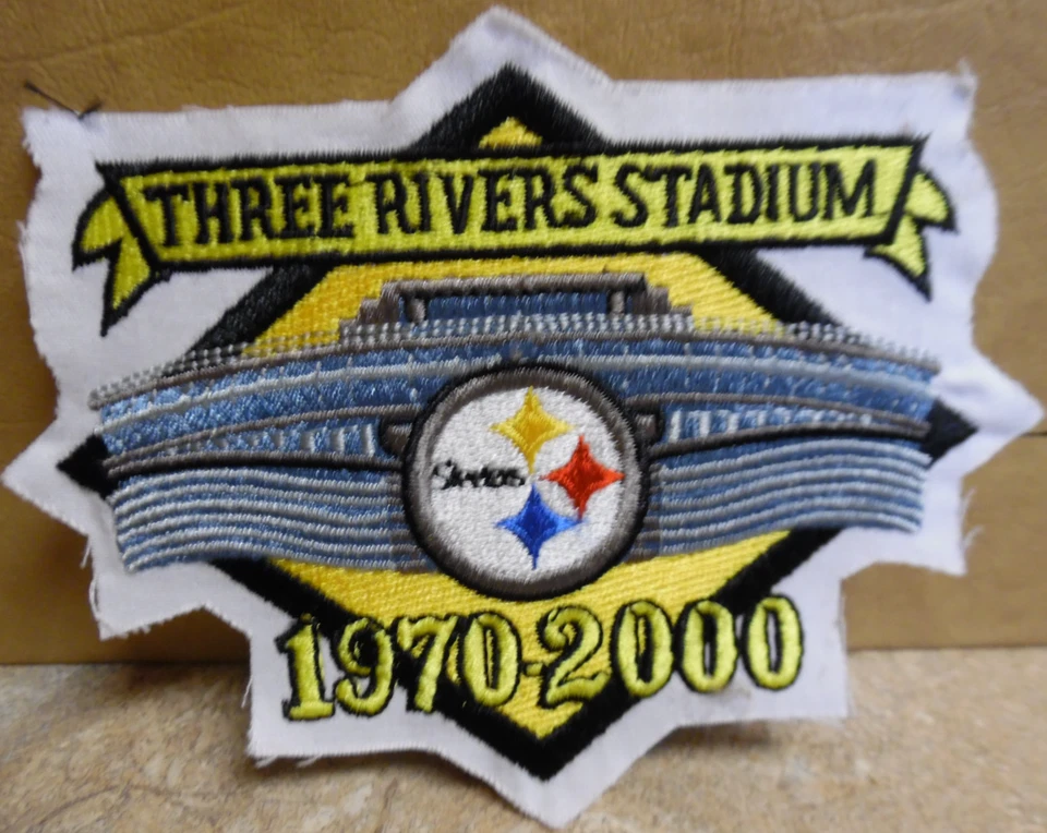 2000 PITTSBURGH 钢人队最后赛季三河体育场统一补丁 — 第 1/1 张图片