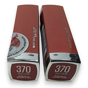 2x Maybelline New York Cream Lipstick - 370 Spice for Me - Picture 1 of 1
