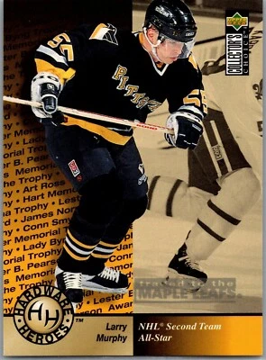 1995-96 Upper Deck Collector's Choice - #386 Larry Murphy - Hardware Heroes  - Image 1 of 2