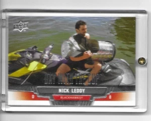 2013/14 Nick Leddy UPPER DECK DAY WITH THE CUP #DC1 Chicago Blackhawks - Picture 1 of 2
