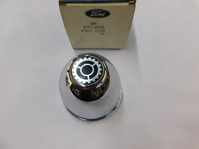 NOS OEM Ford 1977 1978 1979 Courier Truck Pickup Wheel Center Cap Chrome - Image 1 of 4