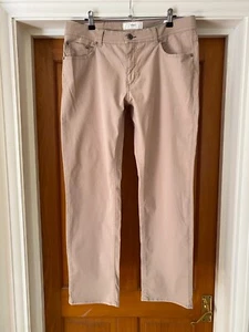 Pantaloni jeans chino fantasia BRAX Cooper beige taglia 34 W34 L30 regular fit - Foto 1 di 11