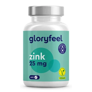 Zink Tabletten hochdosiert - 400 Stk. á 25mg reines Zinc - Premium Zink-Gluconat - Bild 1 von 7
