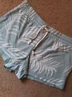 NWOT Secret Treasures Medium (8-10) Sleepwear Shorts Sage Light Sweat Shorts