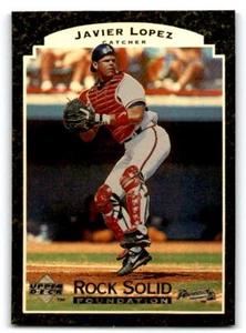 1997 Upper Deck Rock Solid Foundation # RS15 Javier Lopez - Picture 1 of 2