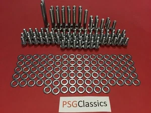 Harley Davidson VROD Stainless Steel Engine Covers Allen Screws Bolts V-Rod - Picture 1 of 7