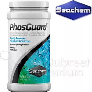 Bote removedor de fosfato/silicato PhosGuard/medios de filtro seco húmedo Seachem 250 ml - Imagen 1 de 2