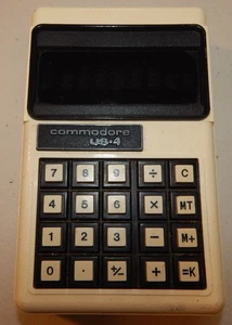 Vintage Commodore US-4 Taschenrechner VFD 8-stellig Japan Ist-Zustand NUR TEILE ODER REPARATUREN - Bild 1 von 16