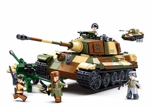 SLUBAN - B0890 ARMY - WW2 - King Tiger Tank - 930 Pcs - Picture 1 of 6
