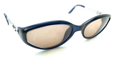 Monturas de gafas Christian Dior Dance 53X negras plateadas ovaladas 55-18 120 Austria Foto 1 de 4