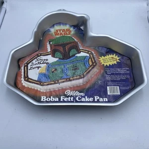 Star Wars Wilton Boba Fett Cake Pan 1983 Lucasfilm No. 2105-1741 - Picture 1 of 8