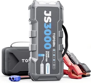 Cargador de batería de coche genuino TOPDON JUMPSURGE3000 Jump Starter 12V 3000A JS3000 - Imagen 1 de 8