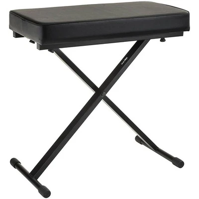 Keyboardbank Stand Art Deluxe Keyboard Klavier Piano Bank Hocker Stuhl NEU - Bild 1 von 3