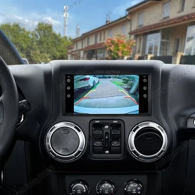 Android 15 Carplay para Jeep Wrangler JK 2007-2018 radio de coche estéreo GPS navegación FM Foto 1 de 4