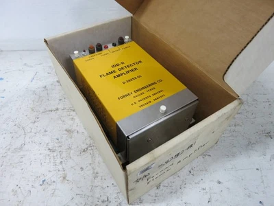 NEW Forney IDD-II D-38252-01 Flame Detector Amplifier 38253-01 PLC IDD-2 IDDII - Image 1 of 4