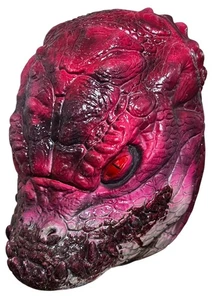 Bayou BadBlood Tom Cassidy Sculpt Latex Mask Display Piece Red Croc Reptile - Picture 1 of 21