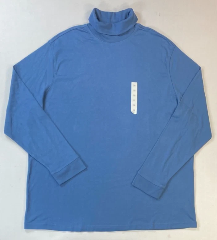 Camisa de cuello alto manga larga extra suave Croft & Barrow Big Man para hombre NUEVA Foto 1 de 1