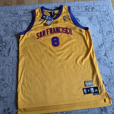 Camiseta Adidas Clásica de Madera Dura Monta Ellis de los Golden State Warriors 2XL De Colección Nueva con Etiquetas Foto 1 de 4