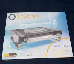 Rolodex Mesh Large Monitor Stand New - Picture 1 of 2