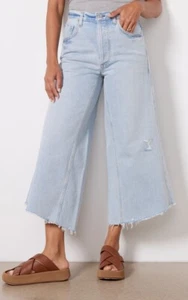 NWOT Citizens of Humanity Tessa High-Rise Culotte Jeans Glacier 27 Wide Leg - Picture 1 of 6