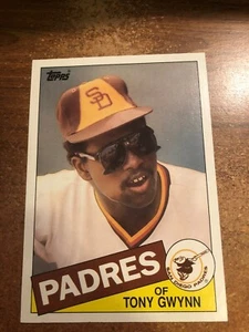 1985 Topps Baseball Super 5 x 7 # 5 Tony Gwynn - Picture 1 of 4