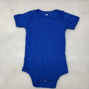 Bella Canvas Kids Infant Short Sleeve One Piece Inroyal B Size 6-12 Months - New - Picture 1 of 3