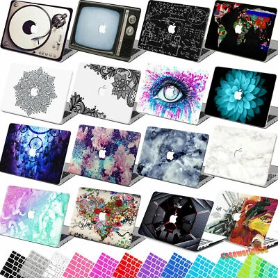 Funda rígida de goma + cubierta de teclado para nuevo Macbook Pro Air 11" 13" 15" táctil Foto 1 de 4