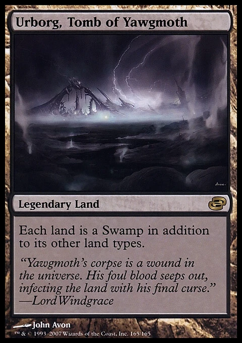 Magic the Gathering MTG Urborg, Tomb of Yawgmoth (165) Planar Chaos   LP - Image 1 of 1