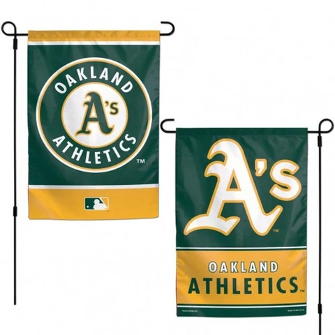 Oakland Athletics 2 Sided Garden Flag 12.5" x 18" [NEW] MLB Fan Yard Outdoor A's Cover