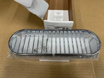 Ginger 501/PC 11 英寸可溅射组合淋浴篮 - 抛光镀铬 - 全新 — 第 1/4 张图片