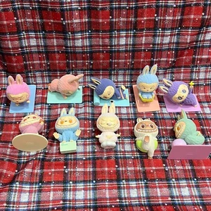 POP MART LABUBU LOS MONSTRUOS PEREZOSOS YOGA SERIES FIGURAS CAJA CIEGA/TARJETA DE VERIFICACIÓN | BBI - Imagen 1 de 18