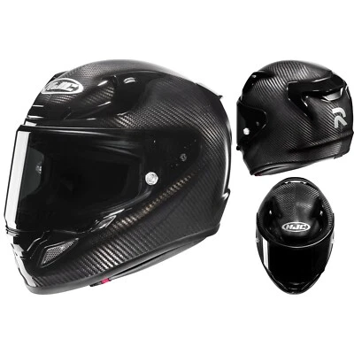 HJC RPHA 12 Carbon Solid Motorrad Helm Integralhelm inkl. Visier und Pinlock® - Bild 1 von 4