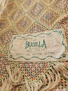 Bedspread Handmade with Bucilla Cotton - Picture 1 of 10