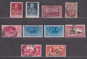 Italy 1925-1932 Small Classic Selection 10 Stamps SCV $81.05 - Picture 1 of 2