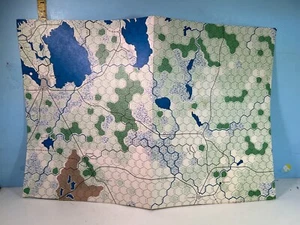 GDW WAR GAME EUROPA MAP No Number Shown - Picture 1 of 3