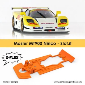 Mosler MT900 NINCO chassis - X-FLEX - 3D for Slot.it support - Picture 1 of 4