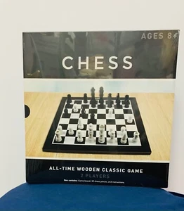 JUEGOS CLÁSICOS DE AJEDREZ DE MADERA DE TODOS LOS TIEMPOS MAYORES DE 8 AÑOS - Imagen 1 de 1