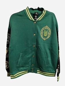 Wicked Nueva Chaqueta Universitaria Emerald City Adulto Talla Mediana Mujeres Hombres Verde Nueva con Etiquetas - Imagen 1 de 19
