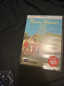 Moonrise Kingdom (DVD, 2012 Blockbuster Video) Bruce Willis & Edward Norton - Picture 1 of 3