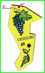 Magnet Le Gaulois Ville du monde Italie CATANZARO 69 Raisin - Imagen 1 de 1