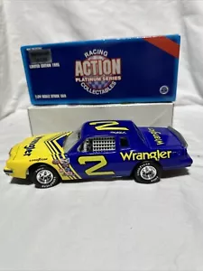 1981 #2 Dale Earnhardt Wrangler Pontiac azione finestra trasparente originale 1/24 - Foto 1 di 7